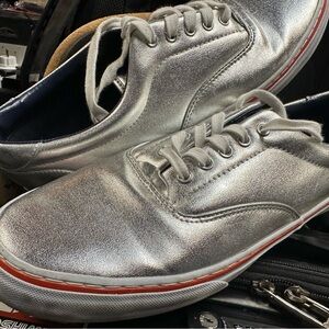 Polo by Ralph Lauren Silver Sneakers